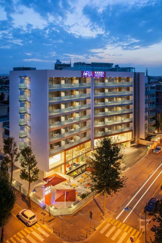 Hotel Aria Римини Экстерьер фото